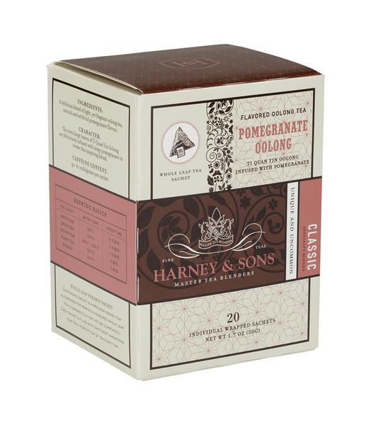 POMEGRANITE OOLONG SILKEN SACHETS - Lavazza Caribbean